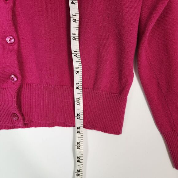 LL Bean Sweater Womens S Supima Cotton Knitted Twee Quirky Barbie Preppy Career - Picture 7 of 7